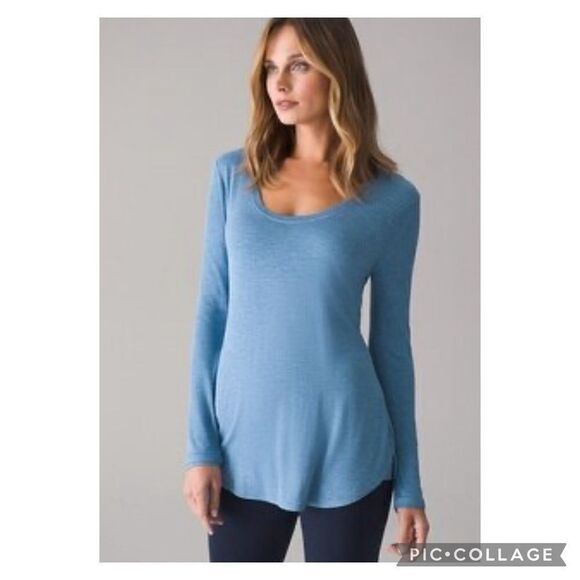 WHBM White House Black Market Blue Tunic Med - Picture 1 of 9